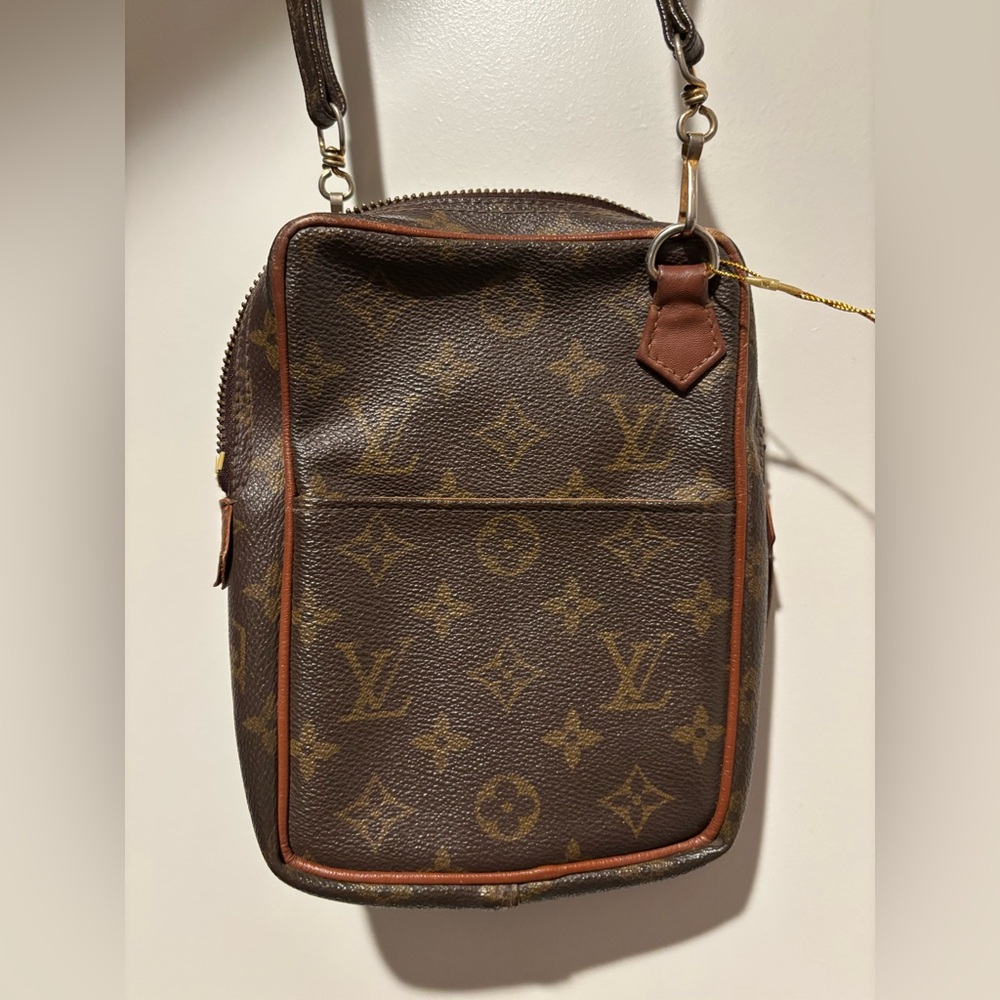 2pc!! Louis Vuitton Coated Canvas Danube Vintage with Wallet